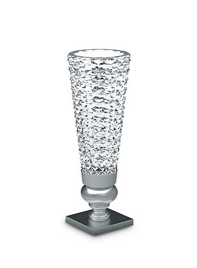 Baccarat Crystal, Rois De La Foret Diamond Cut Small Crystal Vase
