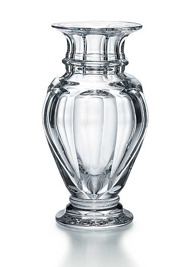 Baccarat Crystal, Harcourt 8" Baluster Vase, Clear