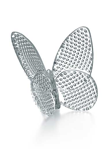 Baccarat Crystal, Lucky Butterfly, Clear Diamant
