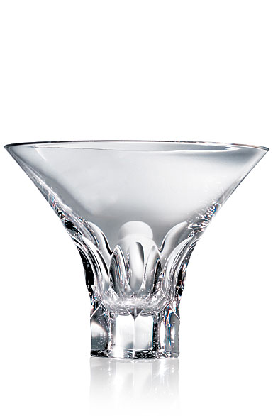 Steuben Tortoise Stemless Martini Glass, Single