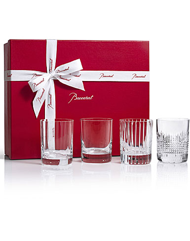 Baccarat Crystal 4 Elements Gift Boxed Set of Four