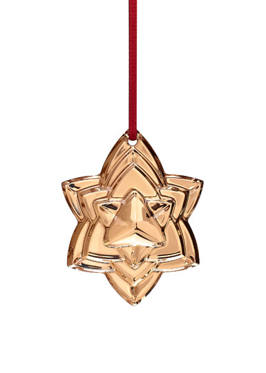 Baccarat Crystal Annual Ornament 2018, Gold