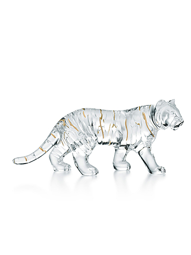 Baccarat 2022 Zodiac Tiger, Clear and 20k Gold