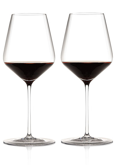 Cashs Ireland Grand Cru Bordeaux Wine Glasses, Pair