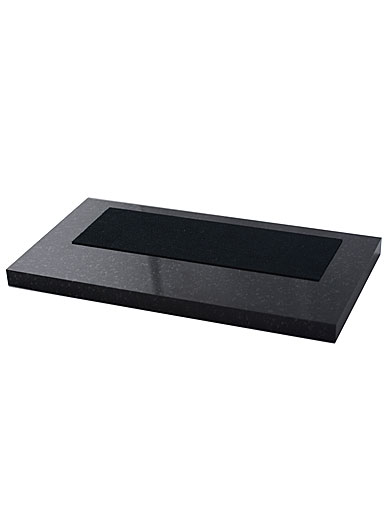 Steuben Desk Accessory, Granite 7" Black Base