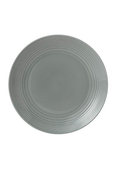 Royal Doulton Gordon Ramsay Maze Dark Grey Dinner Plate 11"