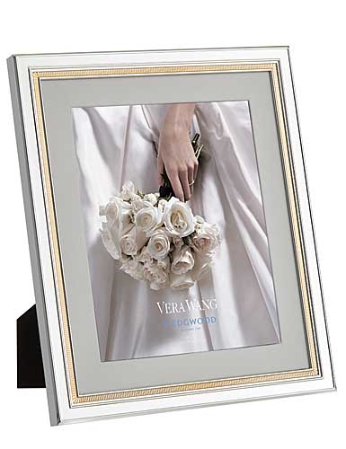 Vera Wang Wedgwood Chime Gold 8x10" Picture Frame