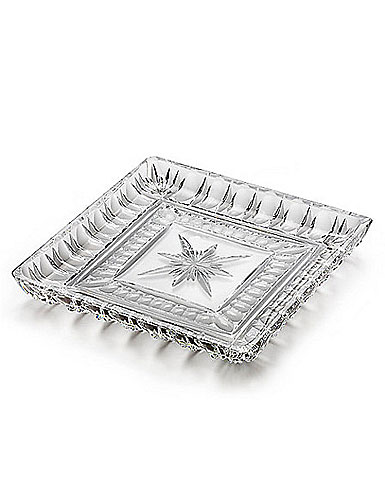 Waterford Crystal O'Connell 10" Square Tray