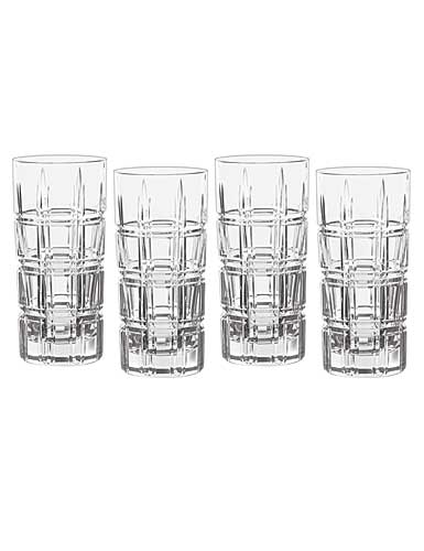 Marquis by Waterford Crosby Crystal Hiball, Set of Four