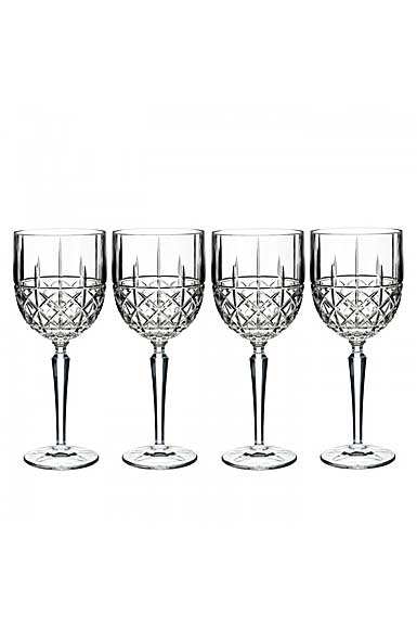 Marquis by Waterford, Brady Goblet, Red Wine, Set of Four