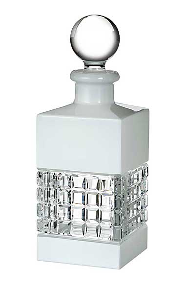 Waterford Crystal, London Square Crystal Decanter, White