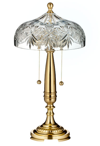 Waterford Renmore 19" Accent Crystal Lamp