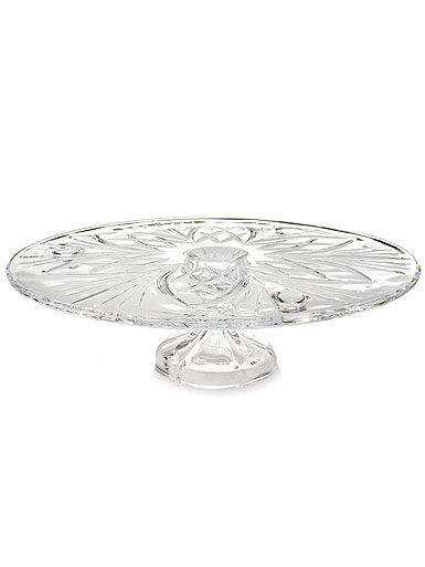 Marquis by Waterford Newberry Footed Crystal Cake Plate