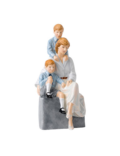 Royal Doulton Royals Remembering Diana A Loving Mother, Limited Edition