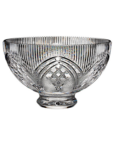 Waterford Crystal, House of Waterford Rock of Cashel 10" Footed Crystal Bowl