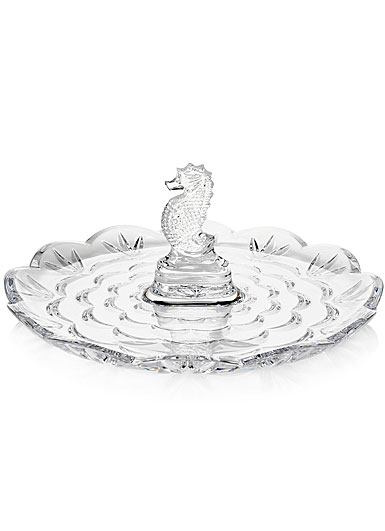 Waterford Crystal Seahorse 9" Server Tray
