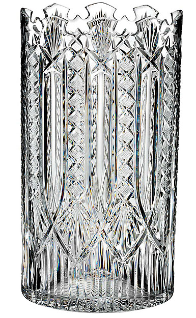Waterford Crystal, House of Waterford Maritana 14" Oval Crystal Vase, Limited Edition of 200