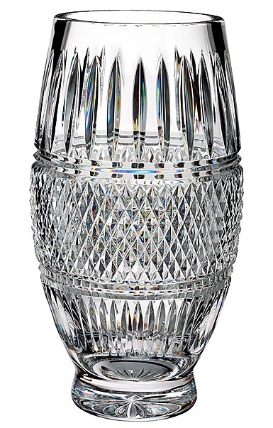 Waterford Crystal, House of Waterford Trilogy Irish Lace 12" Crystal Vase