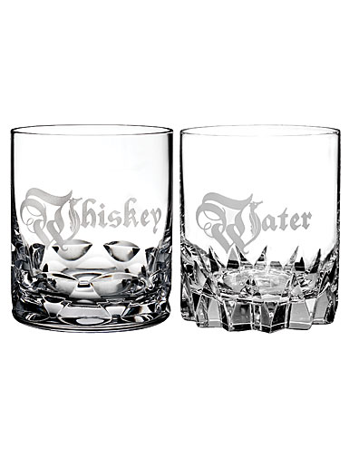 Waterford Crystal, Retro Whiskey and Water DOF Tumblers, Pair