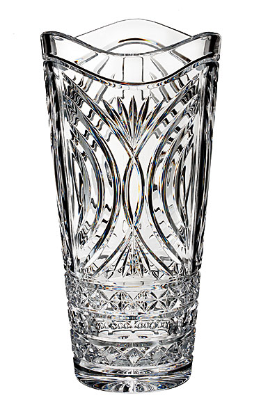 Waterford Crystal, House of Waterford Waves of Tramore 12" Crystal Vase