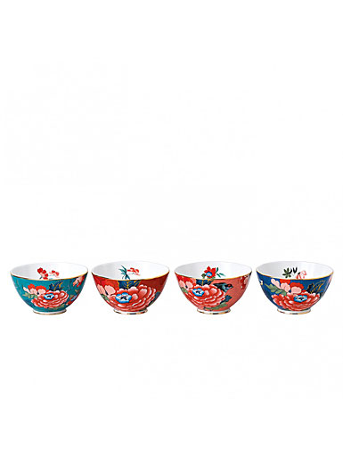 Wedgwood China Paeonia Blush Bowl Set of 4