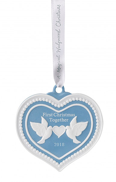 Wedgwood 2018 Our First Christmas Ornament
