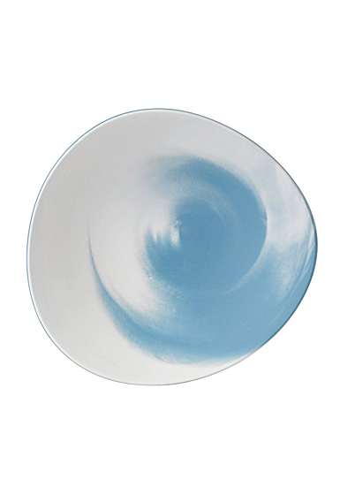 Wedgwood China Blue Pebble Shallow Bowl 5.9"