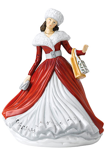 Royal Doulton Pretty Ladies 2019 Annual Christmas Figure, The Perfect Christmas Gift