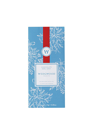 Wedgwood China Tea Moments Winter Tea Blend Chocolate Earl Grey Box of 12