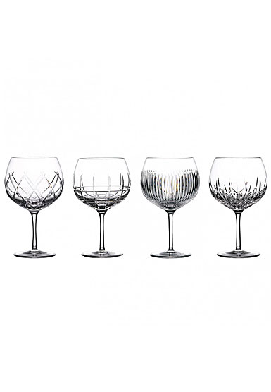 Waterford Crystal Gin Journeys Balloon Glasses, Set of Four