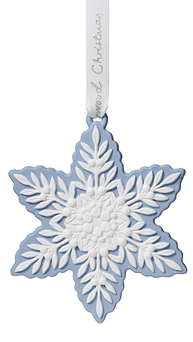 Wedgwood 2019 Figural Snowflake Christmas Ornament