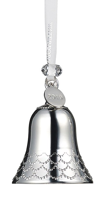 Waterford 2019 Silver Bell Ornament