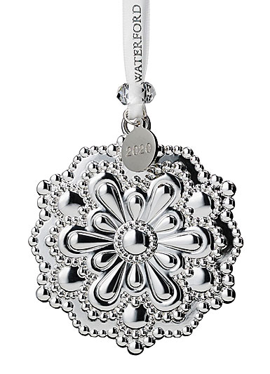 Waterford 2020 Silver Heritage Snowflake Ornament