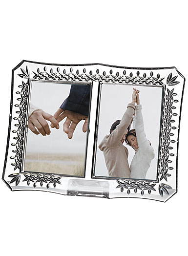 Waterford Crystal, Lismore Double Picture Frame