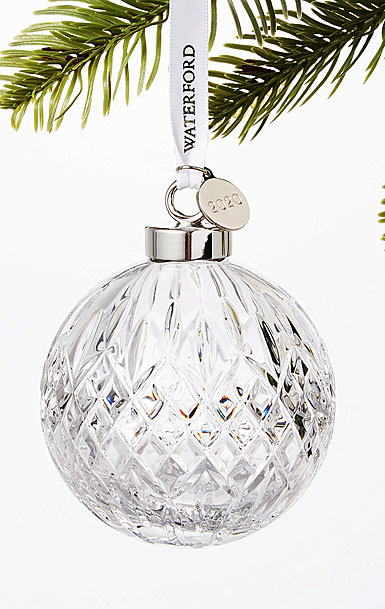 Waterford 2020 Crystal Ball Ornament