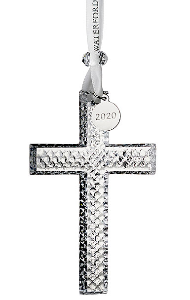Waterford Crystal 2020 Christmas Cross Ornament