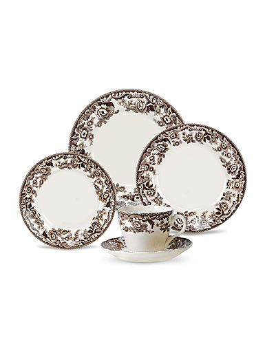 Spode Delamere China 5 Piece Place Setting