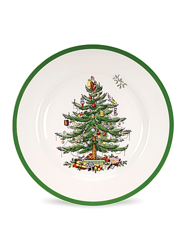 Spode Christmas Tree Dinner Plate, Single