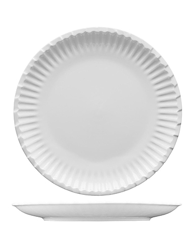 Fortessa Porcelain Food Truck 10" Paper Plate, Single
