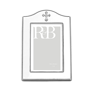 Reed And Barton Abbey Cross 4X6" Picture Frame