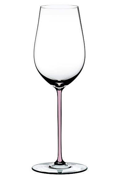 Riedel Fatto A Mano Riesling, Zinfandel Wine Glass, Pink