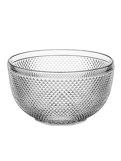 Vista Alegre Glass Bicos Clear Large Bowl