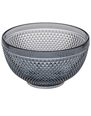Vista Alegre Glass Bicos Grey Medium bowl Grey