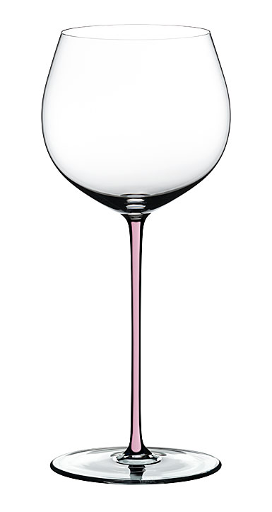 Riedel Fatto A Mano Oaked Chardonnay Wine Glass, Pink