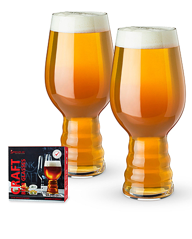 Spiegelau Beer Classics 19.1 oz Craft IPA Glass, Pair