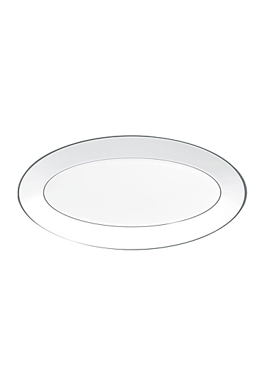 Wedgwood Jasper Conran Platinum Oval Platter 15.5"