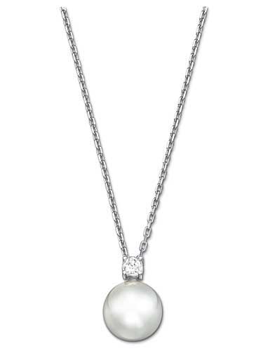 Swarovski Crystal and Pearl Tricia Pendant Necklace