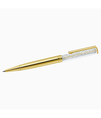 Swarovski Crystalline Ballpoint Pen, Pale Gold Plated