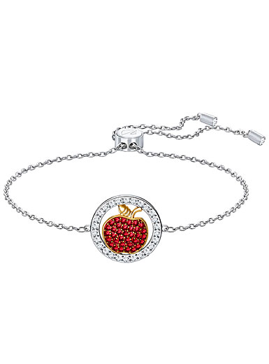 Swarovski Lena Apple Siam Red Crystal Multi Metal Bracelet