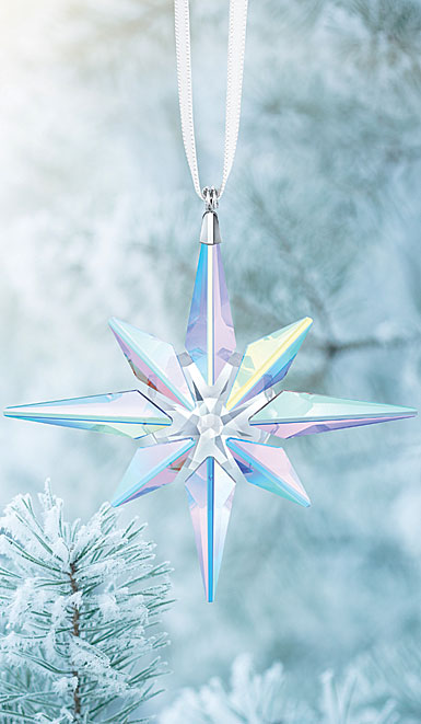 Swarovski Aurora Borealis Star Ornament